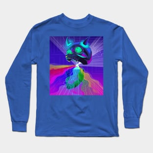 Neon skull Long Sleeve T-Shirt